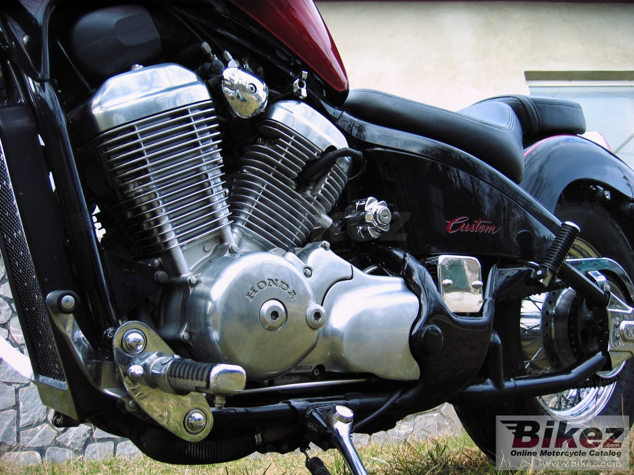 Round Style Fußrastenanlage +10cm Für Honda VT 600 C Shadow